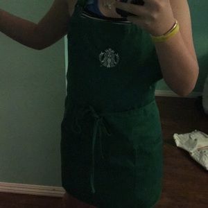 2 Starbucks aprons